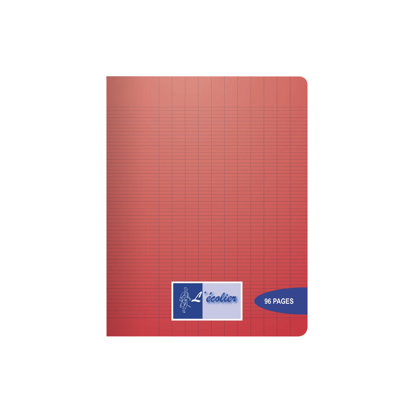 70g Polypro 300 Microns Piqué 17 x 22 cm — Seyès — 17 × 22 cm · Rouge · 96 pages
