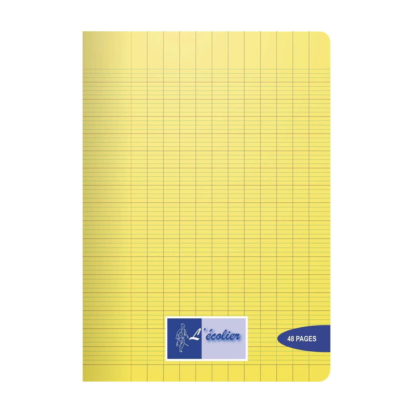 70g Polypro 300 Microns Piqué 21 x 29,7 cm (A4) — Seyès — 21 × 29,7 cm · Jaune · 48 pages