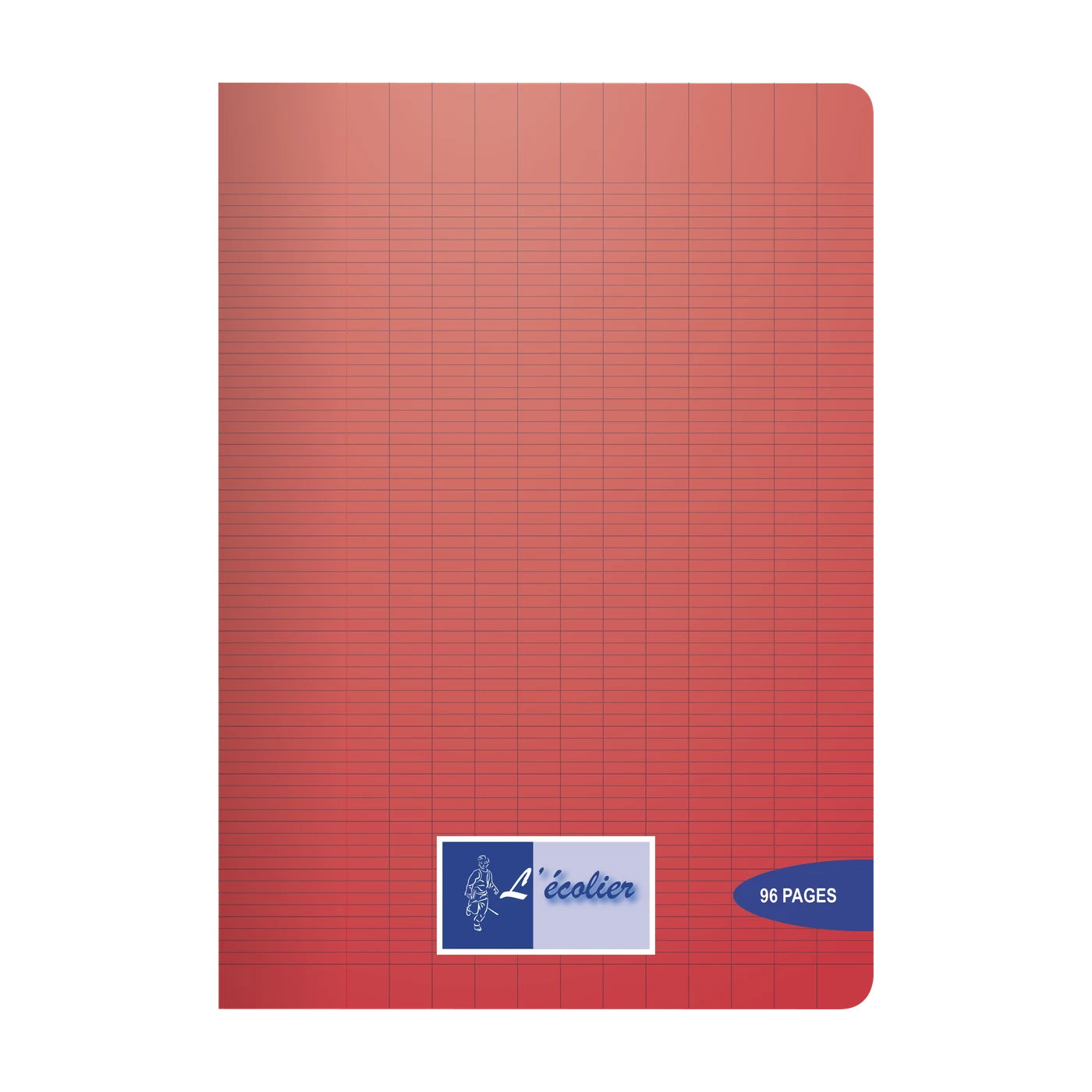 70g Polypro 300 Microns Piqué 21 x 29,7 cm (A4) — Seyès — 21 × 29,7 cm · Rouge · 96 pages