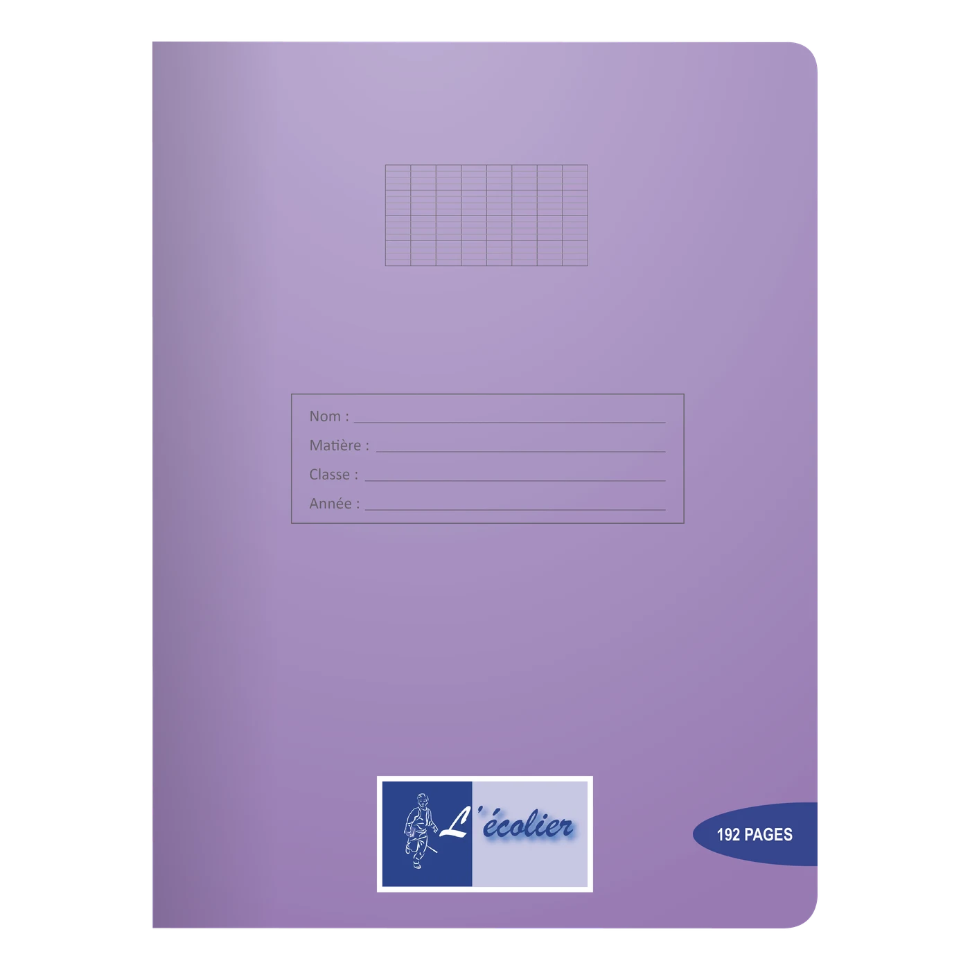 90g Polypro 300 Microns Piqué 24 x 32 cm — Seyès — 24 × 32 cm · Violet · 192 pages